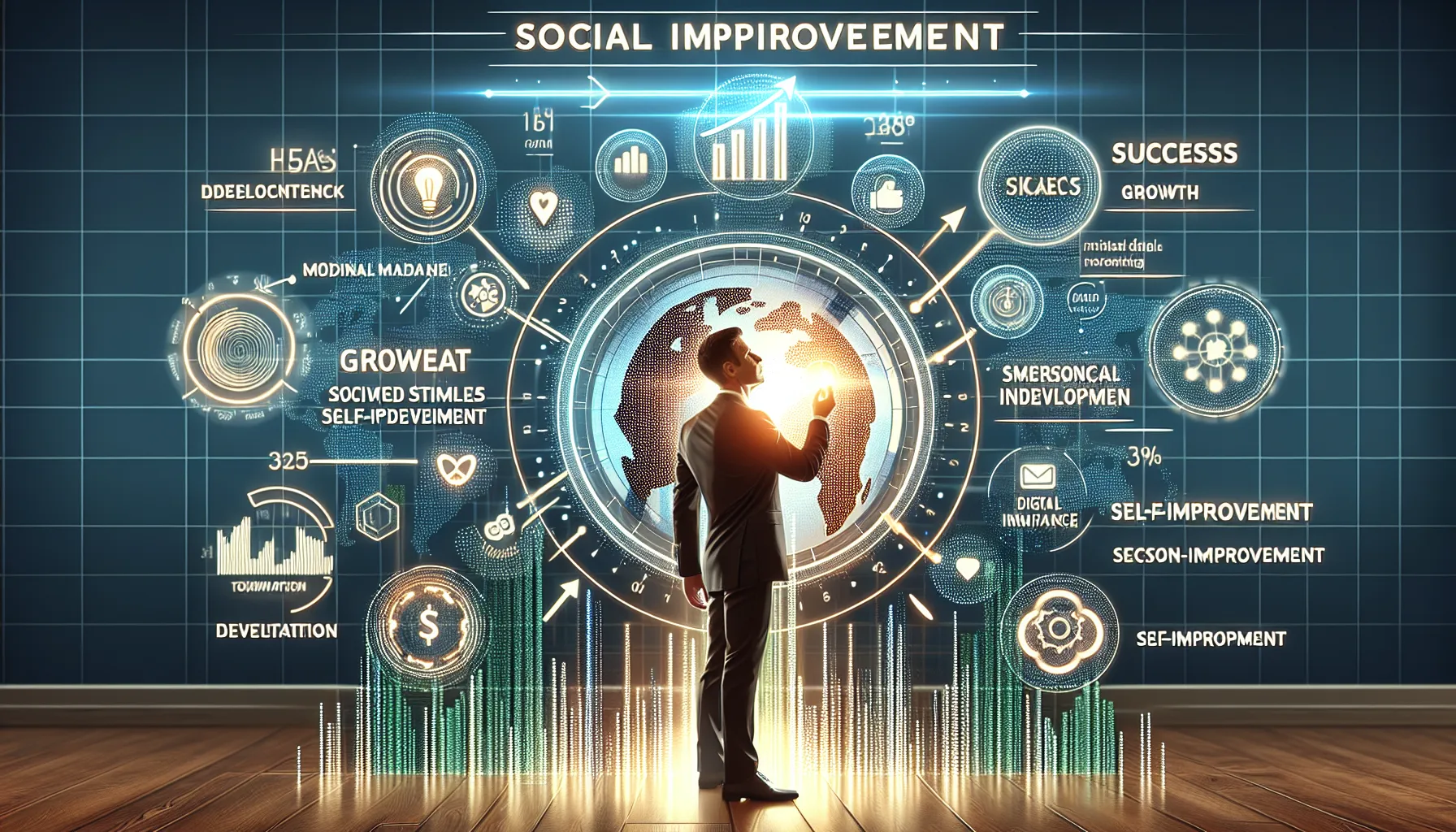 Data-Driven Insights: Statistics on Social Media and Self-Improvement