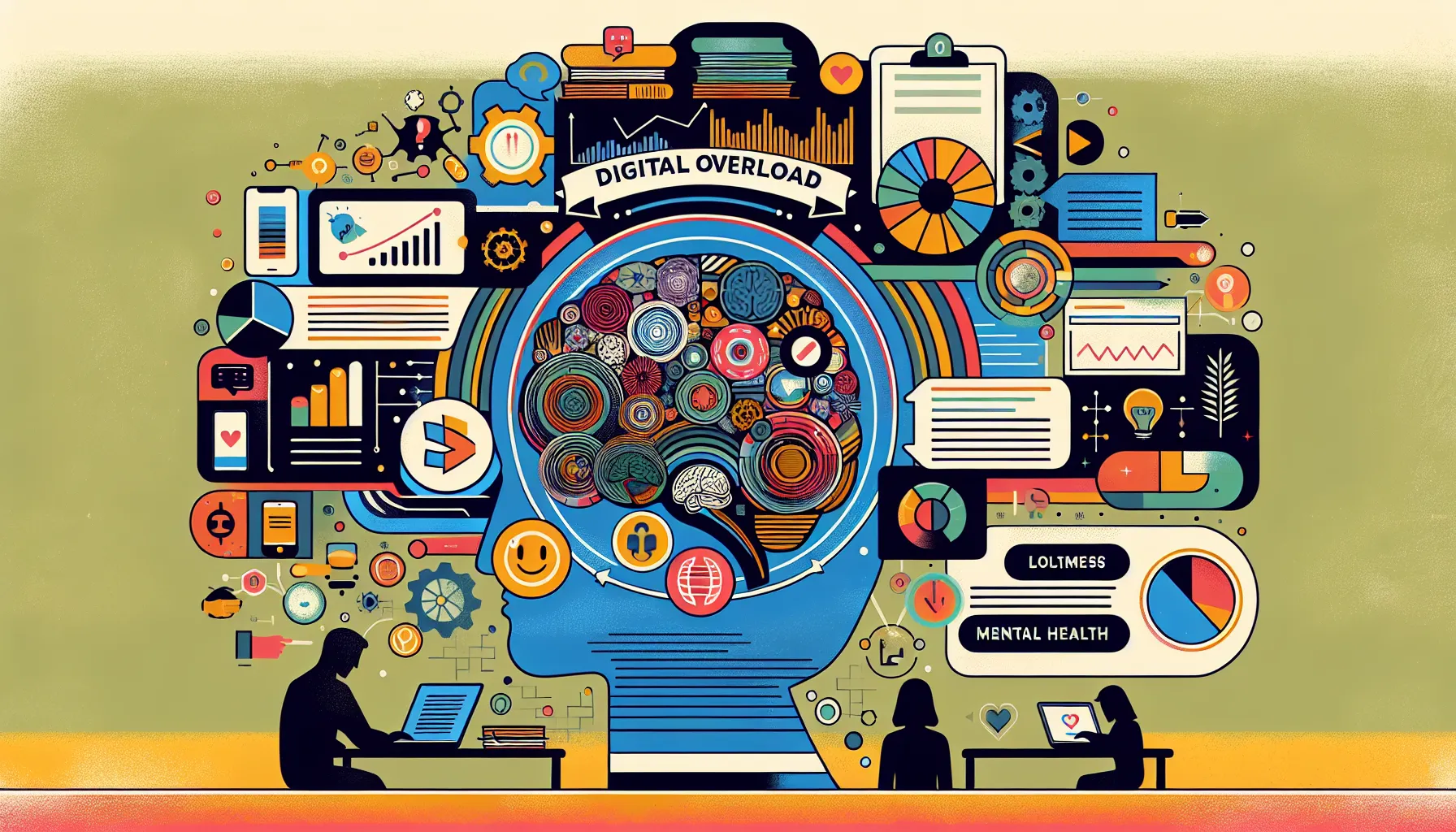 How Digital Overload Affects Mental Health and Solutions to Combat It Summary