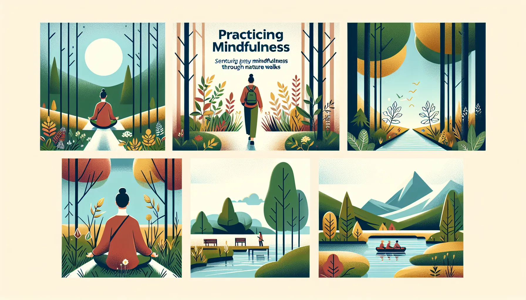 Practicing Mindfulness Through Nature Walks: A Step-by-Step Guide Summary